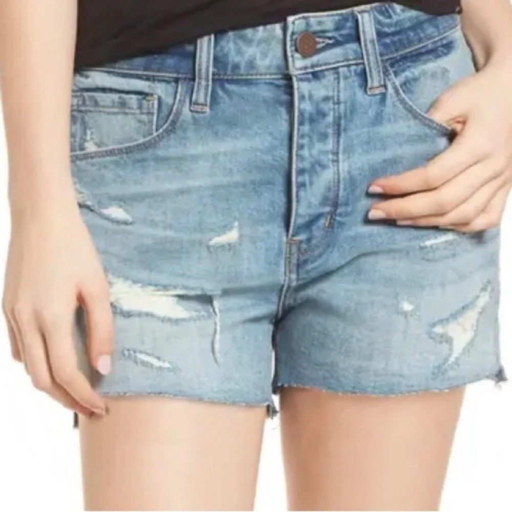 NWT! Nordstrom Women’s High Waist Boyfriend Cutoff Denim Shorts - Multiple🌊